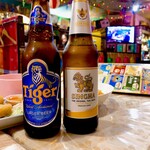 タイ屋台居酒屋　ダオタイ - 2本目は梅雨にぴったり東南アジアビール。