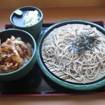 Yude tarou - かき揚げ丼セット