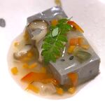 Zenseki Kanzen Koshitsu Izakaya Obakyuu - ｺｰｽ 胡麻豆腐の野菜あんかけ　2023.6.8