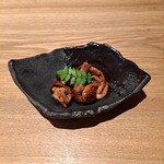 うなぎ四代目菊川 - 肝焼き。