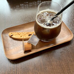 バルバルキッチンアメリ - 食後のアイスコーヒーS(¥300)