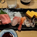 滝寿司 - この日も酒とツマミだけで、寿司は喰わないのね……(苦笑)