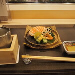 Kikuya - セコガニ ＆ 上亀元 純米吟醸 亀の尾 しずく取り