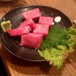 万両 南森町店 - 特選上ロースステーキ風