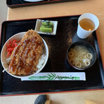 道の駅 オアシスおぶせ - ソースカツ丼