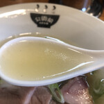 自家製麺 公園前 - スープ
