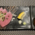 壽喜屋 川又 - 国産ハツ刺し