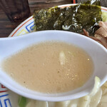 中華そば ちゃんぽん 天竺 - スープ