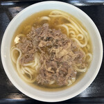 手打ちうどん 喜 - 料理写真:肉肉うどん　大盛　800円(税込)