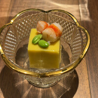 和食しんくろ - ①とうもろこし豆腐