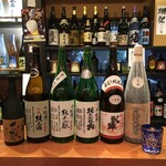 かぼちゃ - ドリンク写真:日本酒（凱陣）