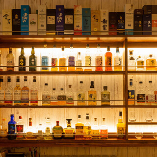 Find your perfect drink with over 100 varieties of whiskey available!