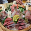 Jiza Kana Taishuusakaba Kimpachi - 鬼鮮魚の造り盛り合わせ