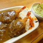 ファミリーレストラン　いりふね - エビカツカレー：７５０円