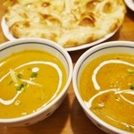 インドカレー料理ナマステグル - ≪レディースセット1200円≫カレー２種