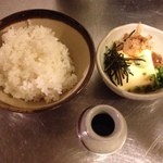 横浜くるわ - 玉子豆腐冷温めし