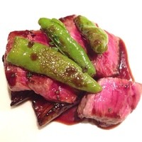 Restaurant MAEKAWA - しんたま
                付け合わせの茄子もおいしい。