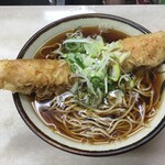 八兆 - 2020/02/29 特大タラバカニカマ一本揚げそば