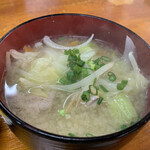 味寿食堂 - 豚汁
