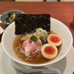 酒肴場 屯 - 【限定】冷やし煮干らぁ麺¥1100