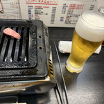 Hitori Yakiniku Misono - タンと生ビール