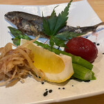 小料理 椿 - 子持ち鮎