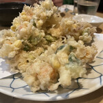 小料理 椿 - かき揚げ