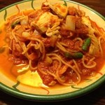 ロマンチック街道 - チキンとツナのスパゲティ