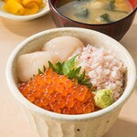 北海3色蓋飯