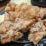 伝説のすた丼屋 - 唐揚げ８個でした(^^)