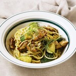 Grilled chicken and zucchini genovese