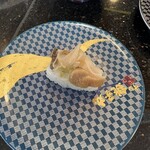Sushi Choushimaru - 活ツブ貝（撮る前に一個食べちゃいました）