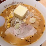 どさん子 - 味噌ラーメン バタートッピング