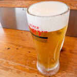 英洋軒 - 今からはビールが美味くなりますね〜。