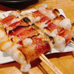 炭火焼 若武者 - もちベーコン