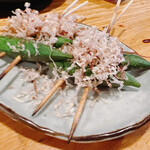 炭火焼 若武者 - オクラ