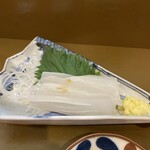 お食事 季節料理 やまいち - 白いかのお刺身