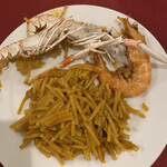 びいどろ - この小さなパスタに味がギュッと入ってます。