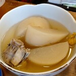 魚三酒場 - 大根煮　300円