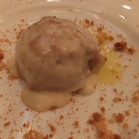 リストランテ ラ チャウ - ローストした玉葱の詰め物　ピエモンテ風チーズのソース