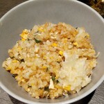 八重洲 steak & seafood 鉄板焼き 一心 - ガーリックチャーハン