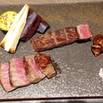 八重洲 steak & seafood 鉄板焼き 一心 - 焼物・旬の焼き野菜