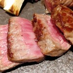 八重洲 steak & seafood 鉄板焼き 一心 - 岩手県産黒毛和牛イチボ
