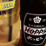 焼鳥 日高 大宮中仙道店 - ホッピー白セット、350円。