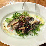 オー・ペシェ・グルマン - 小イワシのソテー（900円）