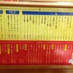 焼鳥 日高 - メニュー。