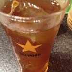 たこ丸 - 300円セットのウーロン茶