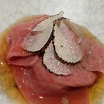 八重洲 steak & seafood 鉄板焼き 一心 - 5黒毛和牛のコンソメしゃぶしゃぶ