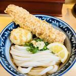 梅田 釜たけうどん - 