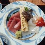 ナカガワ☆スエ食堂 - 刺身盛合せ